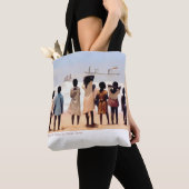 Children of Ghana-Artist - Shelia Turner Tote Bag トートバッグ (クローズアップ)