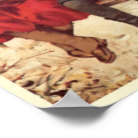 Children on a Swing ポスター (角)