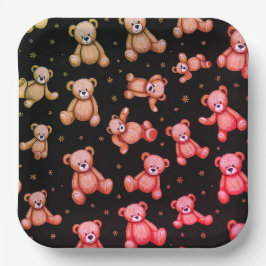 children paper plate ペーパープレート