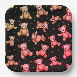 children paper plate ペーパープレート