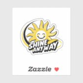 Children’s Inspirational Shirt – Shine  シール (シート)