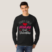 Children s Tut Me Sorry Girl Mama Is My Valentine  Tシャツ (正面フル)