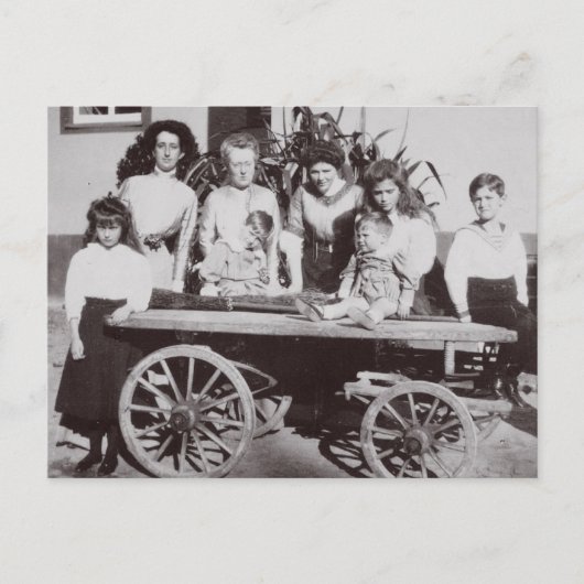 Children Tsar: Marie, Anastasia & Alexis Romanv ポストカード (正面)