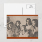 Children Tsar: OTMA & Alexis Romanov Russia #107 ポストカード (正面/裏面)