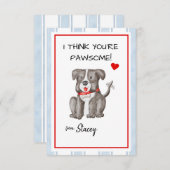 Children Valentine "I think you're Paw-some" (正面/裏面)