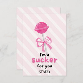 Children Valentine "I'm a Sucker for You"