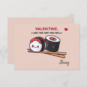Children Valentine "Sushi, Like the Way you Roll" (正面/裏面)