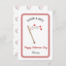 Children Valentine "You're A Hit"