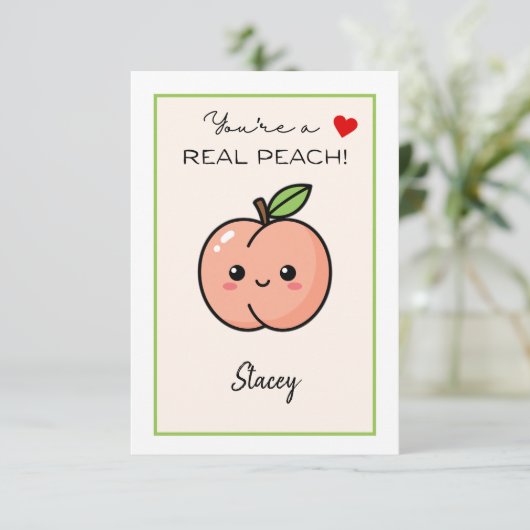 Children Valentine "You're a Real Peach" (スタンド正面)