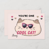 Children Valentine "You're One Cool Cat" (正面/裏面)