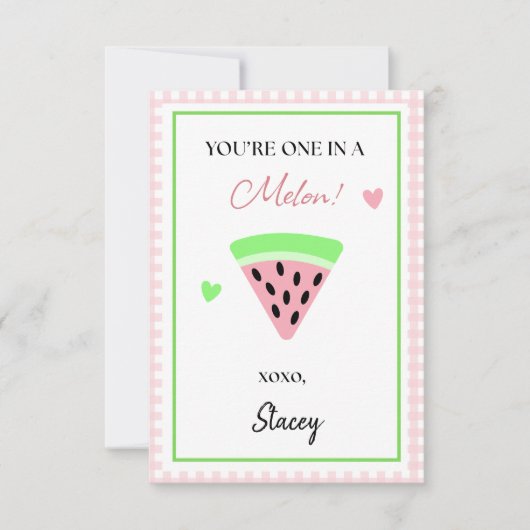 Children Valentine You're One in a Melon (正面)