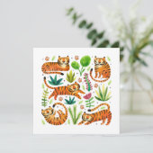 CHILDREN'Sパーティの招待状遊: TIGERS 招待状 (スタンド正面)