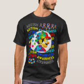 Childrens Autism Awareness Navigating Autism Autis Tシャツ (正面)