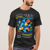 Childrens Autism Awareness Navigating Autism Autis Tシャツ (正面)