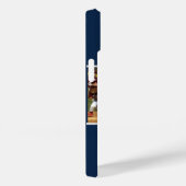 Children's Baseball Team Photo Collage Blue Case-Mate iPhoneケース (裏面 / 右)