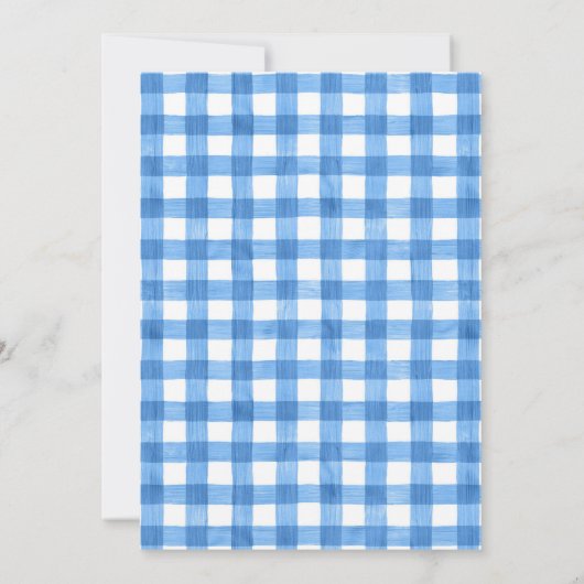 Children's BBQ Birthday Invitation 招待状 (裏面)