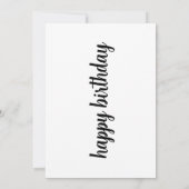 Children's birthday セーブザデート (裏面)