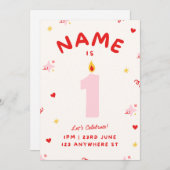 Children's birthday セーブザデート (正面/裏面)