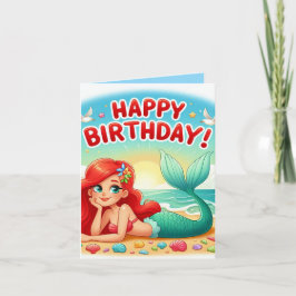 Children's birthday card カード