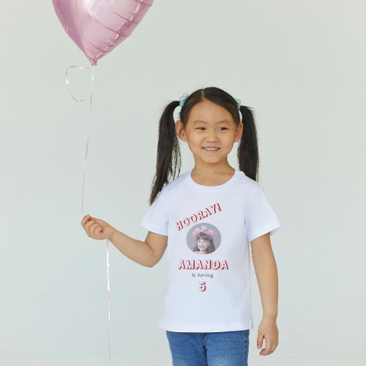Children's Birthday Party Guest of Honor写真 Tシャツ