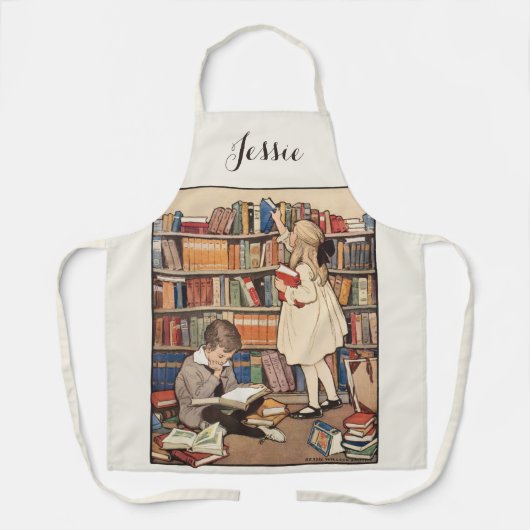 Children's Book Week by Jessie Willcox Smith エプロン (正面)