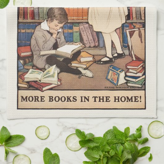 Children's Book Week by Jessie Willcox Smith キッチンタオル (折り畳み)