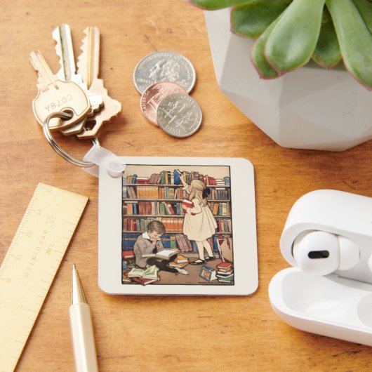 Children's Book Week by Jessie Willcox Smith キーホルダー (デスク)