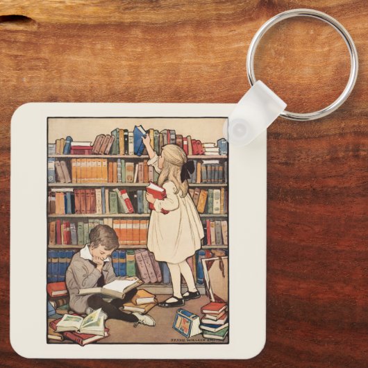 Children's Book Week by Jessie Willcox Smith キーホルダー (裏面)