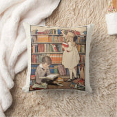 Children's Book Week by Jessie Willcox Smith クッション (ブランケット)