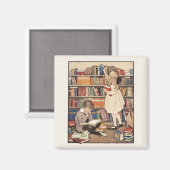 Children's Book Week by Jessie Willcox Smith マグネット (正面/裏面)