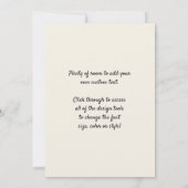 Children's Book Week by Jessie Willcox Smith 招待状 (裏面)