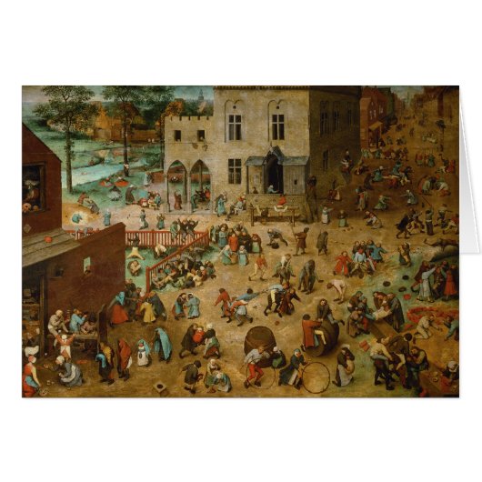 Childrens Games by Pieter Bruegel the Elder (正面横)