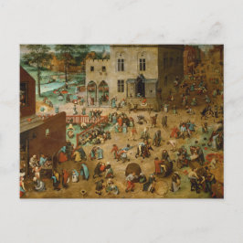 Childrens Games by Pieter Bruegel the Elder ポストカード