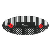 Children's Ladybugs nameタグ 名札 (正面)