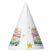 Children's Party Hat with a funny inscription パーティーハット (裏面)