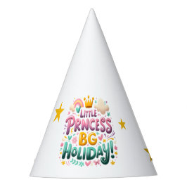 Children's Party Hat with a funny inscription パーティーハット