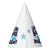 Children's party hat with funny inscription パーティーハット (裏面)