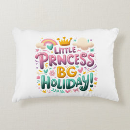 Children's Pillow with a funny inscription アクセントクッション