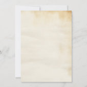 Childrens Pirate Themed Birthday Party Invitation 招待状 (裏面)