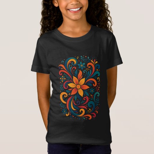 Children's T-shirt with a wonderful" design, beaut Tシャツ (正面)