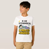 Children's T-shirt with Ukrainian inscription Tシャツ (正面フル)