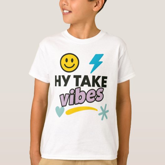Children's T-shirt with Ukrainian inscription Tシャツ (正面)
