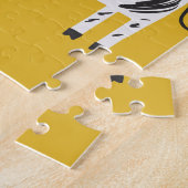 Children's Zebra：シームレスなおもしろいパターン ジグソーパズル (側面)