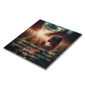 CHILD'S MORNING PRAYER TILE タイル (側面)