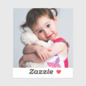 Child's Photo, Boyfriend, Spouse, Mom or Pet シール (シート)