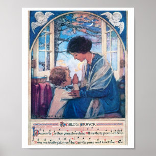 Child's Prayer, Jessie Willcox Smith ポスター