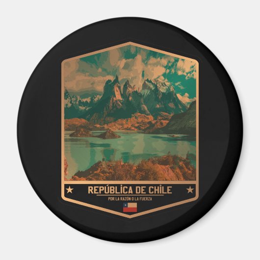 Chile マグネット (正面)