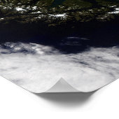 Chile and the Patagonian region of Argentina ポスター (角)