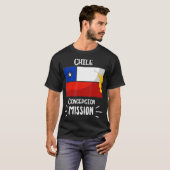 Chile Concepcion Mormon LDS Mission Missionary Tシャツ (正面フル)