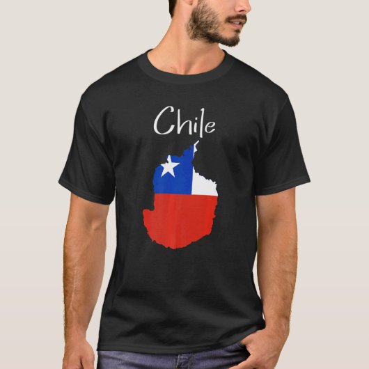 Chile Flag Chilean  Chile  for women and men Tシャツ (正面)